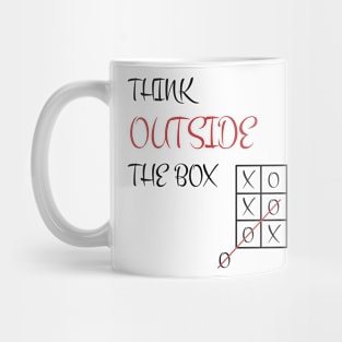 Think Outside The Box Gift Mug